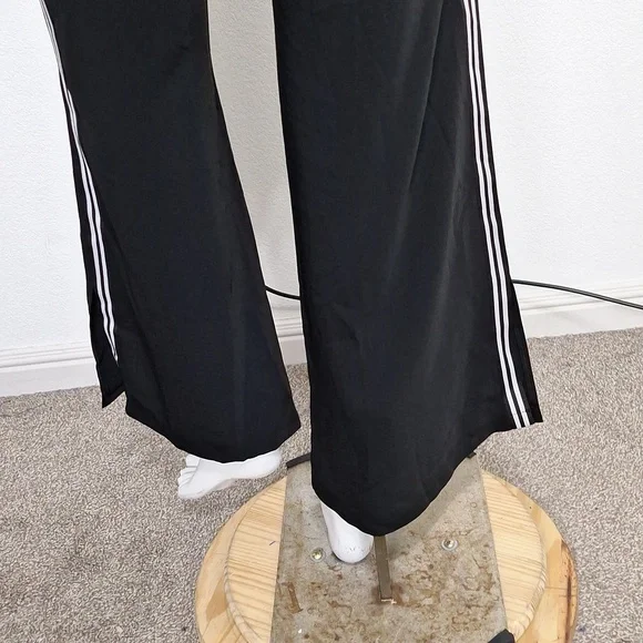 RUTI NEW Contemporary Modern Designer Racer Stripe Joanne Wide Leg Pants Size M - Picture 4 of 15